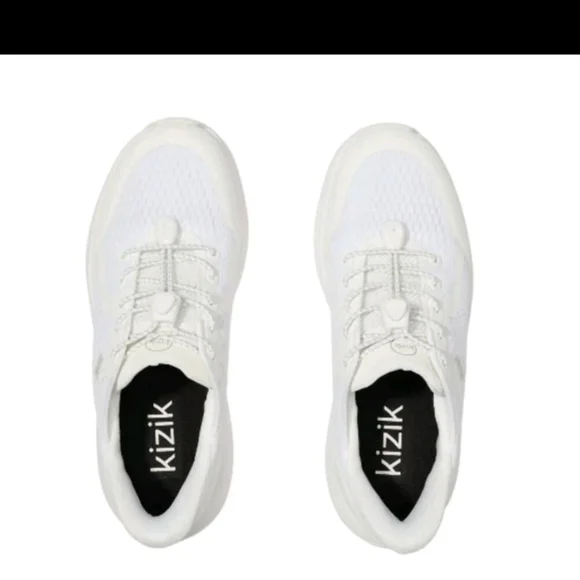 Kizik Women’s London Lightweight Hands-Free Sneaker – White - Picture 6 of 10